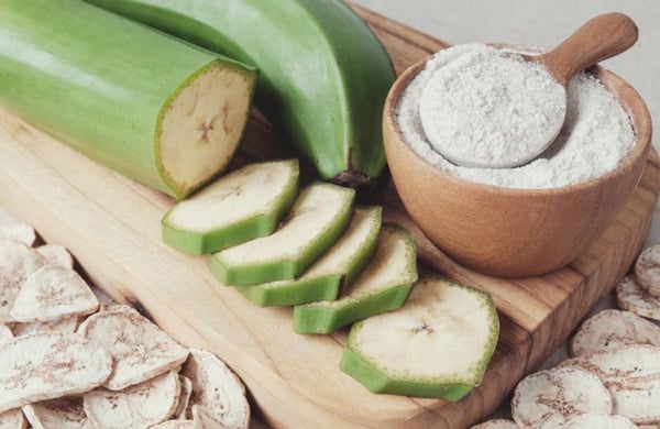 Bột chuối xanh giàu tinh bột khoáng