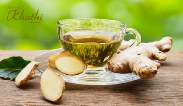 Thanh lọc cơ thể với trà gừng vị trà xanh