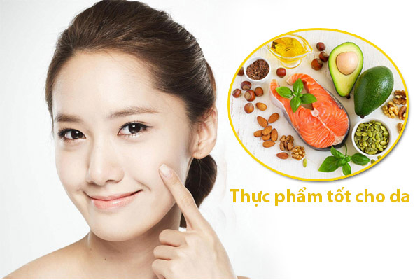 Chế độ dinh dưỡng hợp lý sẽ giúp cho làn da của bạn trở nên căng bóng
