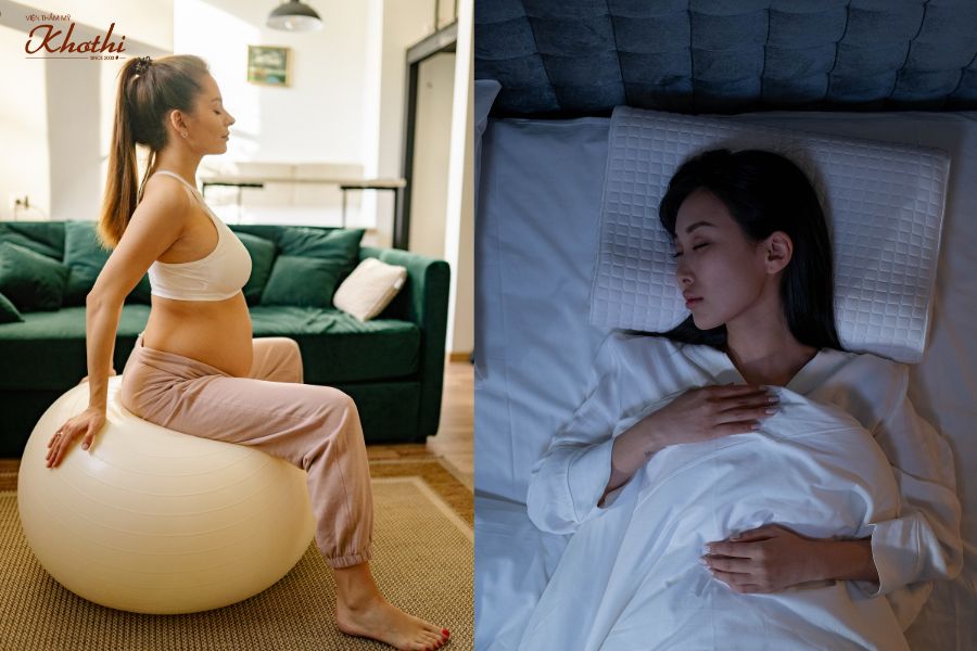 Việc sinh hoạt điều độ và ngủ đủ giấc là rất quan trọng.