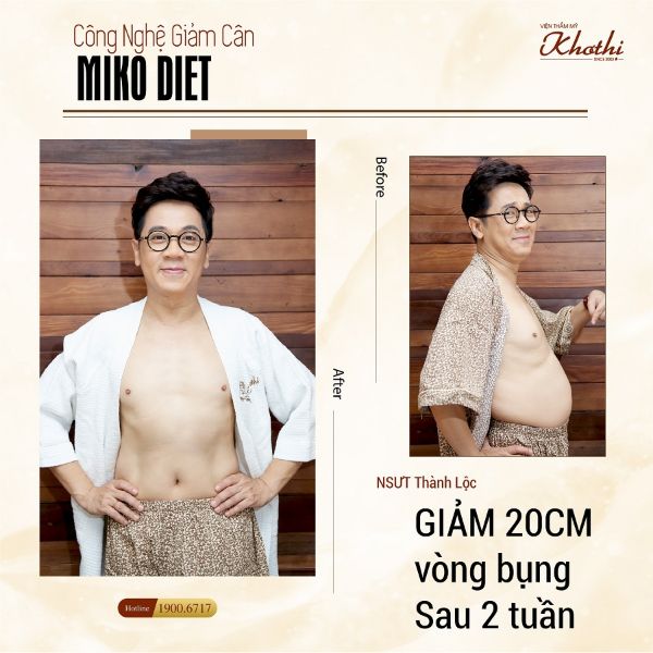 Giảm cân Miko giúp bạn có được một cơ thể không chỉ thon gọn và còn săn chắc.