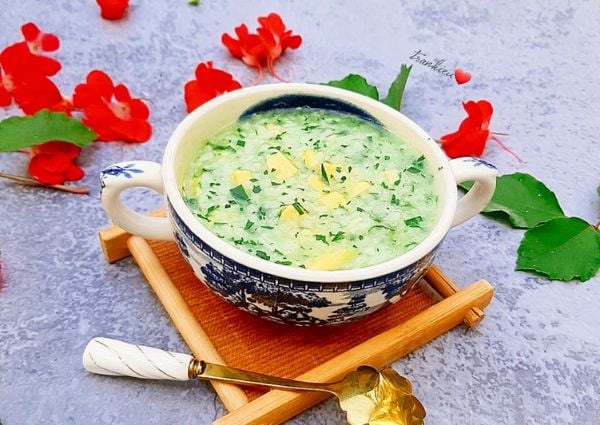 Món cháo đậu phụ thơm ngon bổ dưỡng giúp giảm cân an toàn.