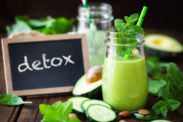 Giảm cân bằng detox