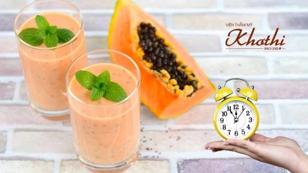 Thời điểm ăn đu đủ giảm cân nên xen kẽ các ngày trong tuần