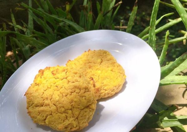 Bánh khoai lang yến mạch là món ăn vặt không gây tăng cân