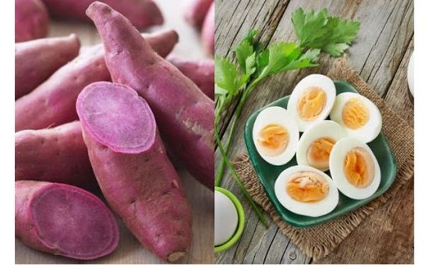 Phương pháp giảm cân kết hợp khoai lang và trứng rất có lợi cho sức khỏe