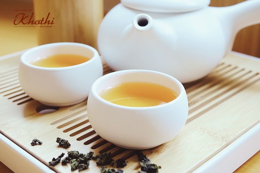 giảm cân bằng lá sen khô