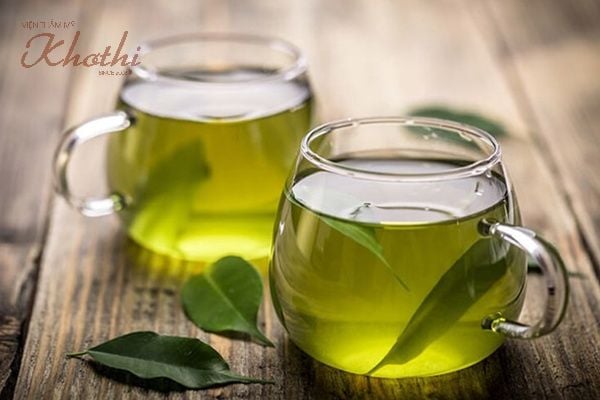 Nước vối pha từ lá hoặc nụ vối có tác dụng giảm cân.