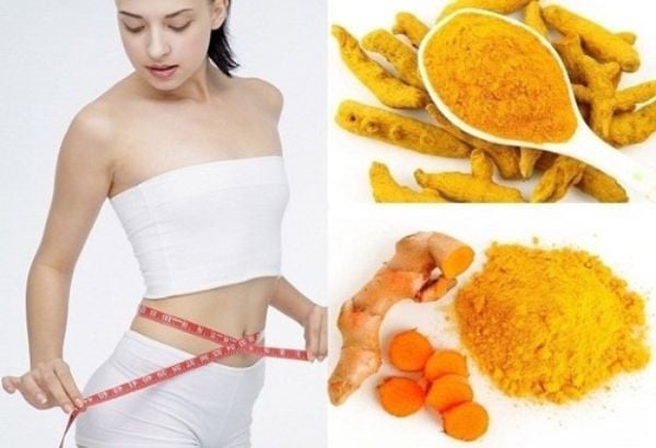 Tinh bột nghệ giảm cân hiệu quả.