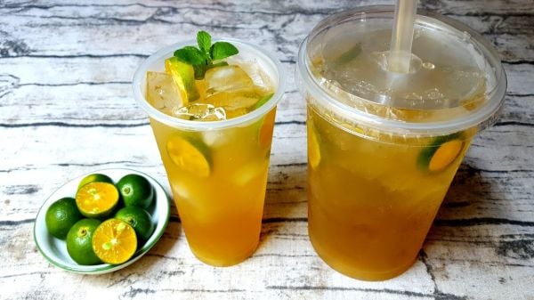 Sử dụng trà xanh kết hợp với quất để kiểm soát cân nặng