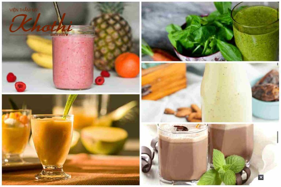 giảm cân bằng sinh tố