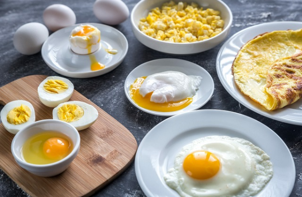 Hàm lượng trong trứng khiến bạn có cảm giác no lâu hơn