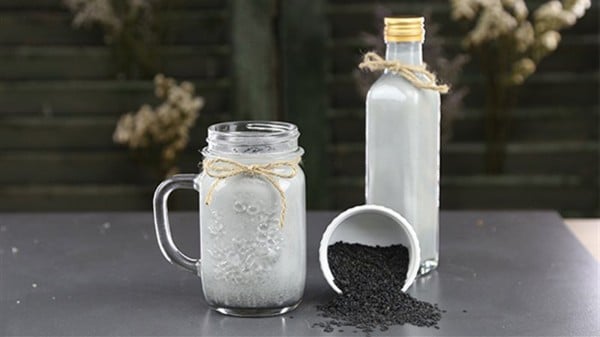 Sữa vừng đen nguyên chất chứa nhiều chất béo tốt