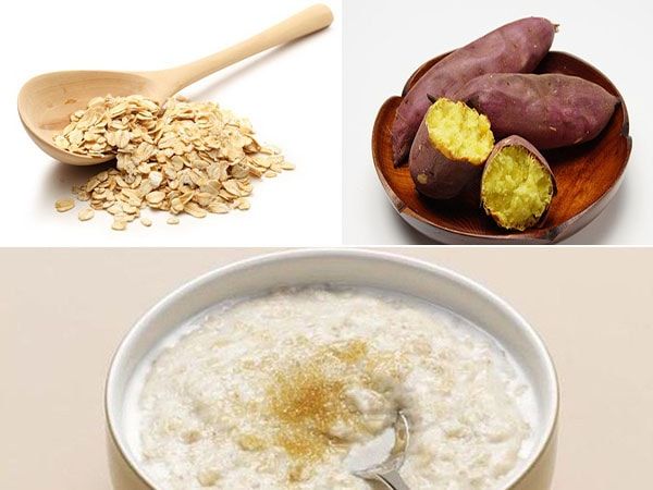 Giảm cân bằng yến mạch và khoai lang tìm lại vóc dáng tự tin