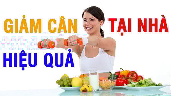 Cách giảm cân hiệu quả tại nhà cho nữ