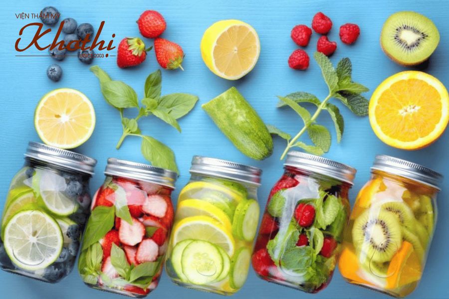 giảm cân nhanh detox