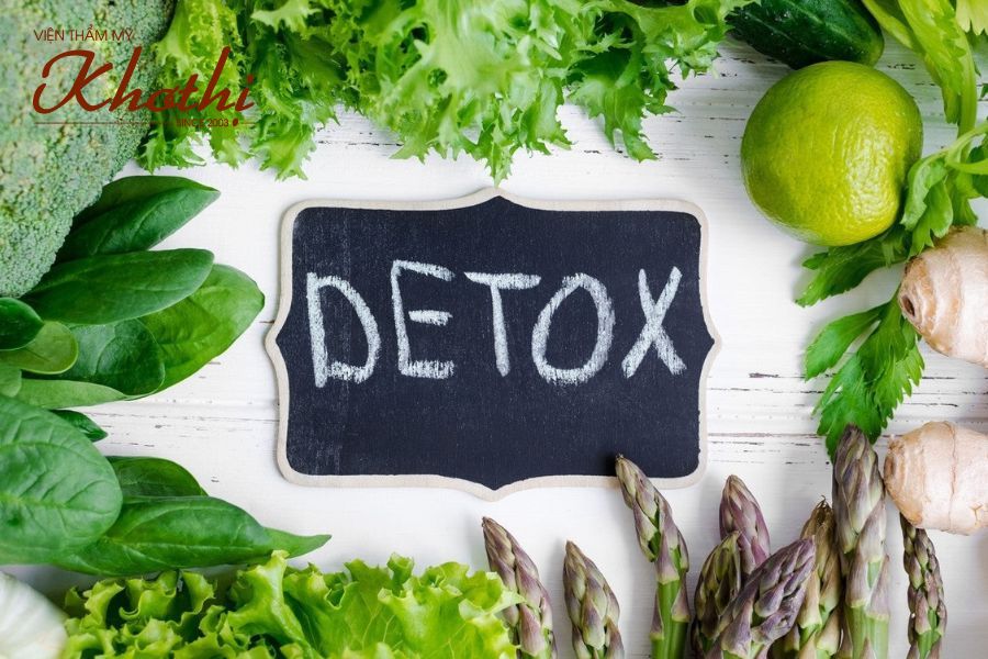 giảm cân nhanh detox