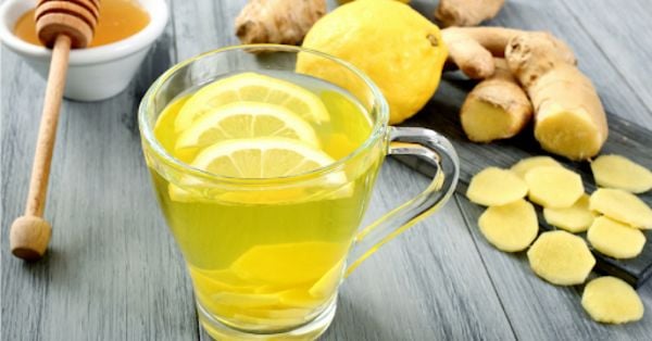 Giảm cân sau sinh hiệu quả với trà gừng