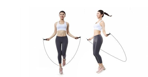 giảm cân sau sinh bằng nhảy dây