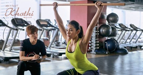 Tập gym giảm cân sau sinh cũng là sự lựa chọn của các chị em