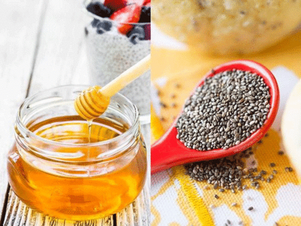 Giảm cân bằng mật ong và hạt chia