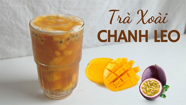 hồng trà xoài chanh leo