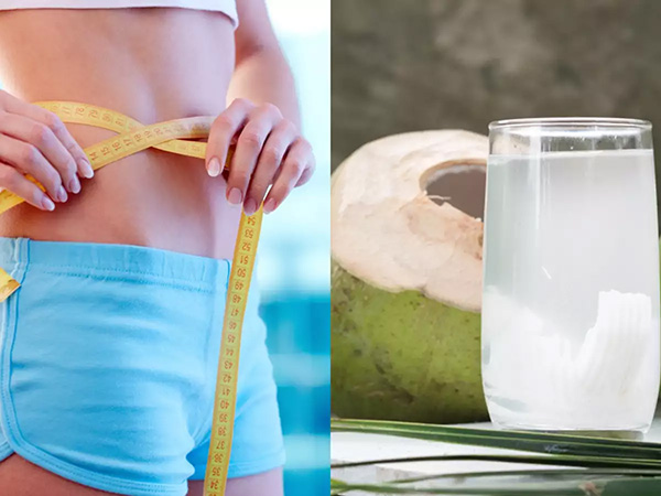 Kết hợp nước dừa trong thực đơn giảm cân