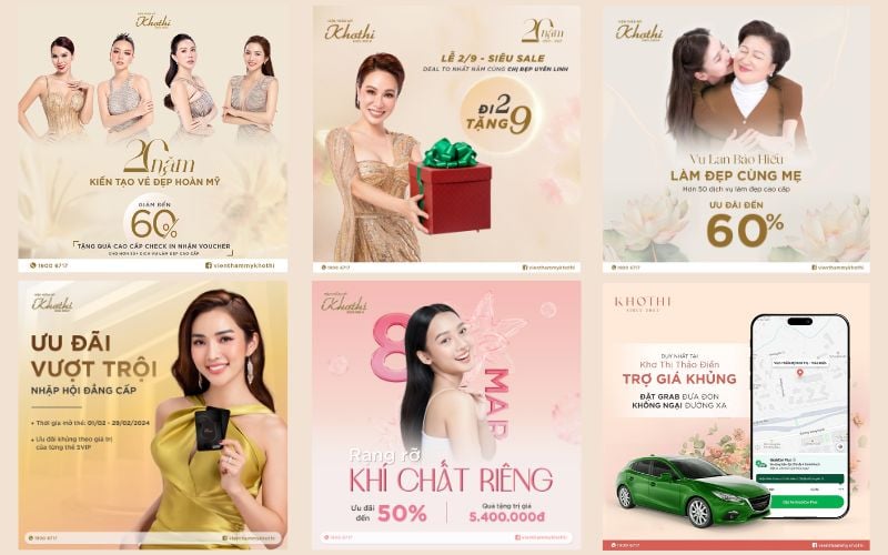 Viện Thẩm Mỹ Khơ Thị có rất nhiều khuyến mãi, ưu đãi hấp dẫn