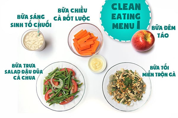 Menu eat clean 01