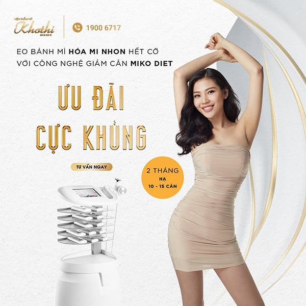 Miko Diet, nhẹ nhàng hạ 15 cân chỉ sau 2 tháng