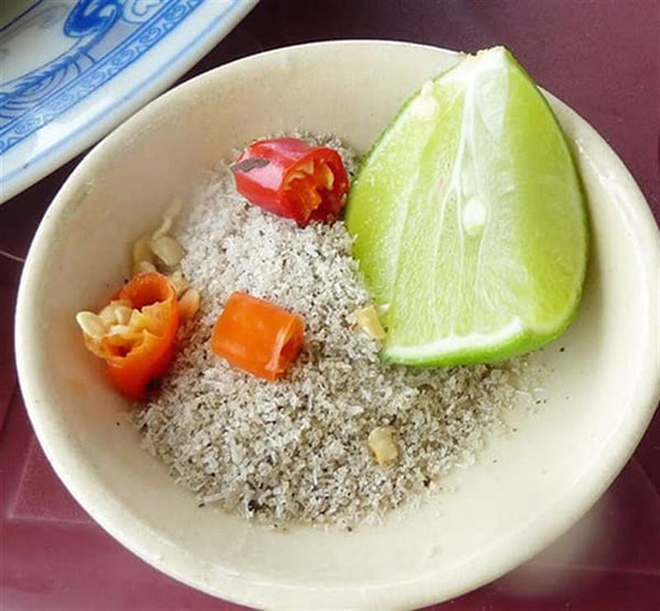 Muối bột canh chấm rau luộc