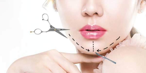 Tạo gương mặt V line bằng phương pháp phẫu thuật thẩm mỹ.
