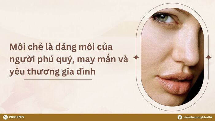 Người sở hữu dáng môi tây chẻ là người luôn yêu thương gia đình và cầu tiến trong công việc
