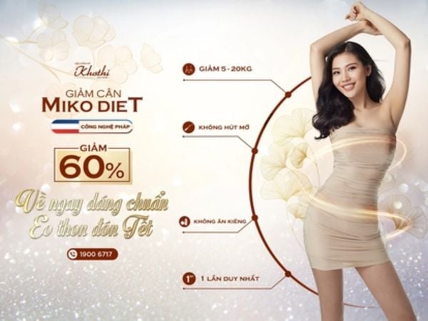 MIKO là phương pháp giảm cân hiệu quả và nhanh chóng Giảm cân bằng miko diet