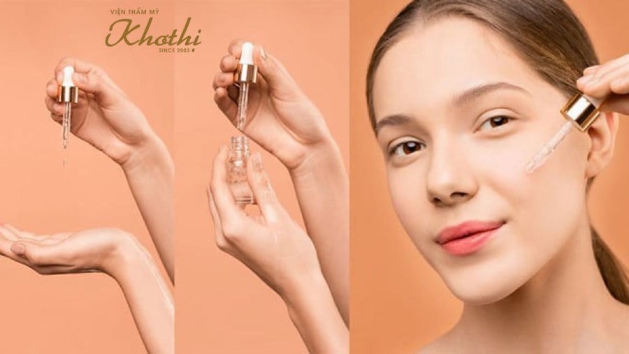 serum giúp da căng bóng mịn màng