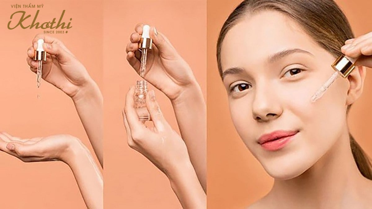 serum trắng da căng bóng