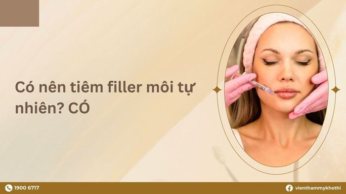 Thực hiện tiêm filler môi giúp đôi môi lấy lại được sự đầy đặn và căng bóng vốn có