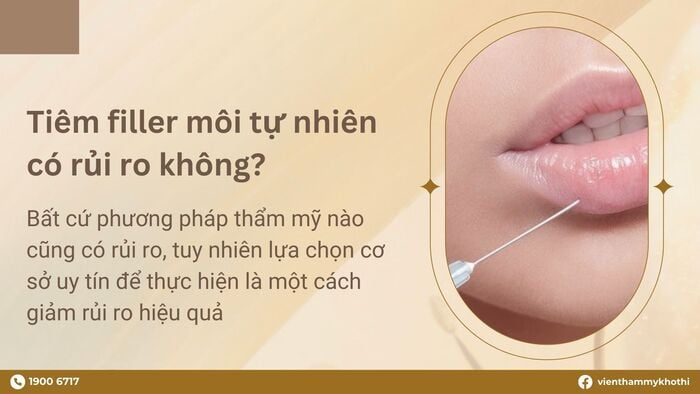 Lựa chọn tiêm filler tại các cơ sở uy tín giúp giảm thiểu tối đa rủi ro khi thực hiện