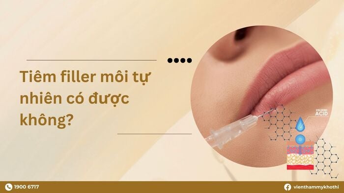 Tiêm filler là phương pháp có thể giúp bạn có được dáng môi tự nhiên như ý