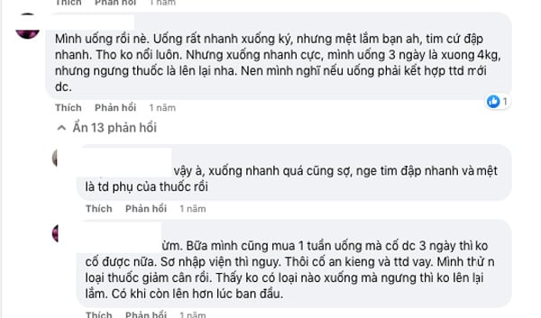 Trải nghiệm viên rau muống của khách hàng