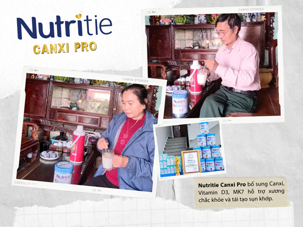 Nutritie Canxi Pro – Giải pháp cho người lớn tuổi vượt qua cơn đau nhức xương khớp mùa lạnh