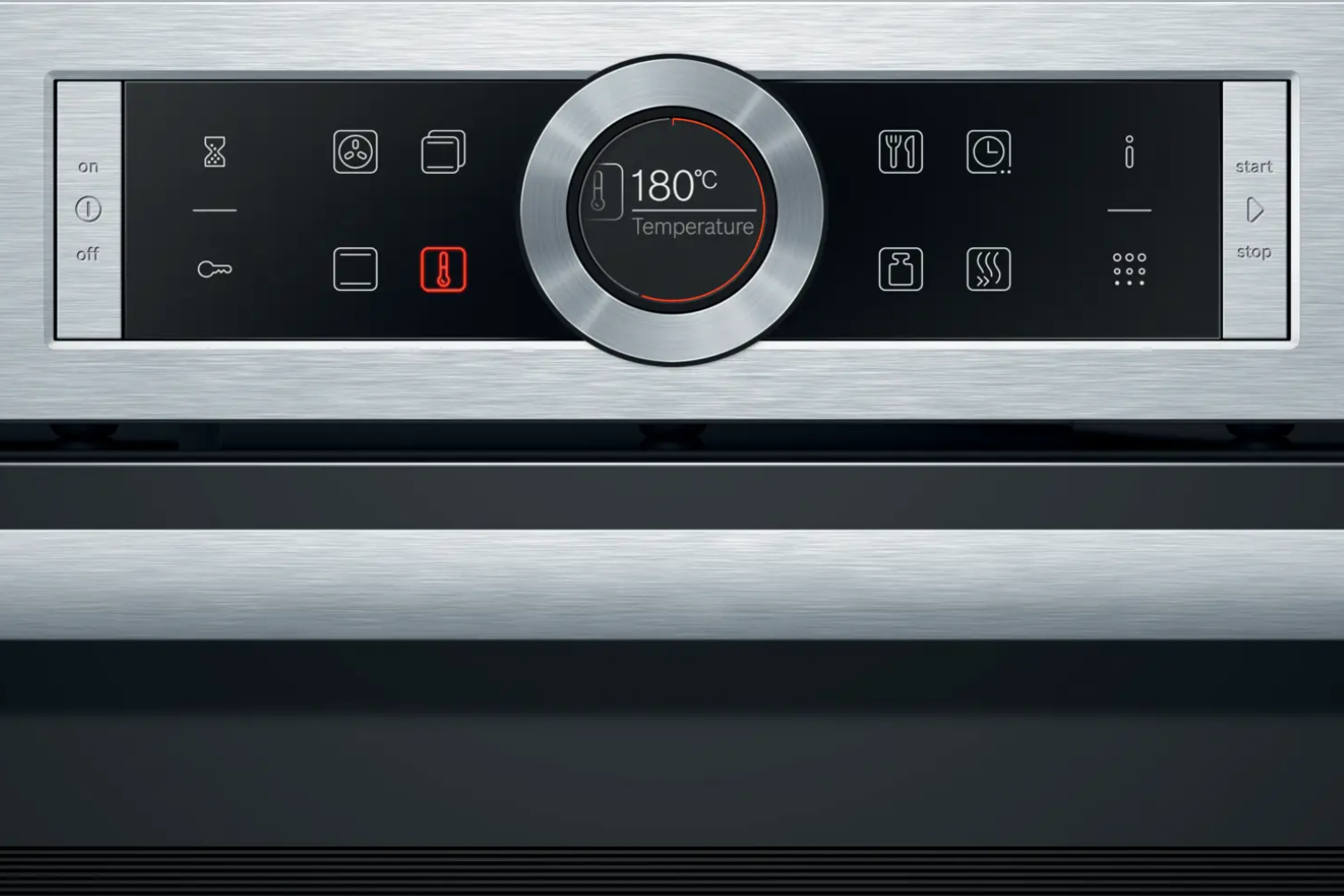 Lò nướng Bosch HBG673BS1F tích hợp màn hình cảm ứng TFT 4.1 inch độ phân giải cao