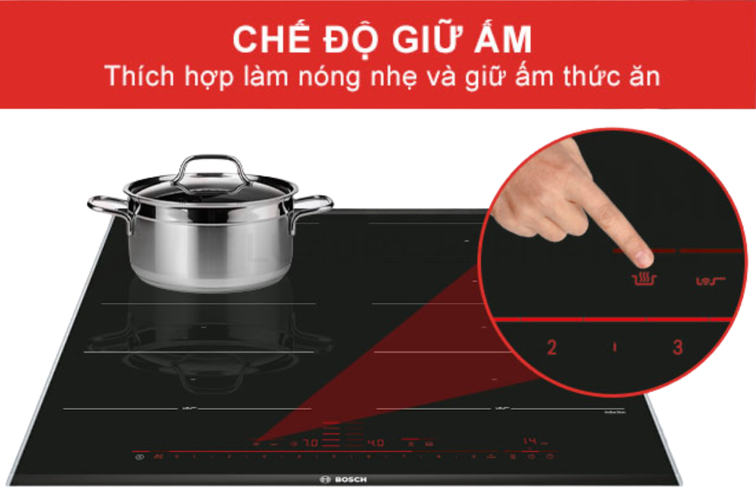 Khi bạn muốn hâm nóng nhẹ hoặc giữ ấm đồ ăn để bảo toàn hương vị và dưỡng chất