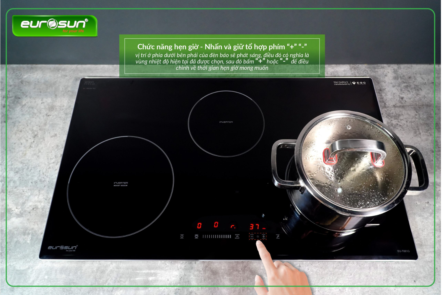 Eurosun EU-T881G còn tích hợp nhiều tiện ích thông minh