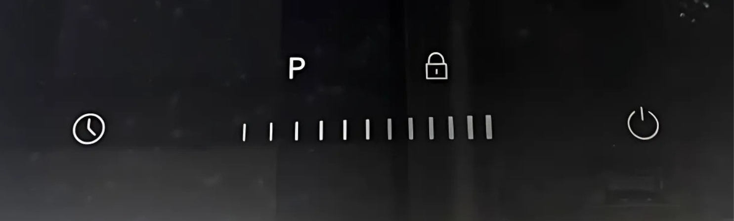 Bếp từ đơn MDI 301 được trang bị bảng điều khiển cảm ứng dạng trượt (Slide)