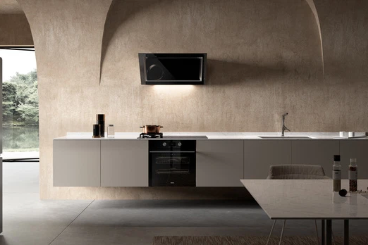 Máy hút mùi vát nghiêng Teka MAESTRO DVT Pro 78660 TBS BK | 70cm