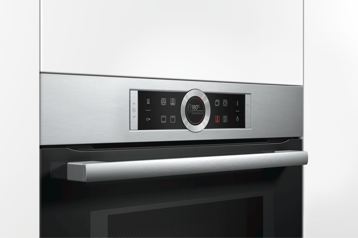 Lò nướng Bosch CMG633BS1 mang đến trải nghiệm điều khiển hiện đại và tiện lợi