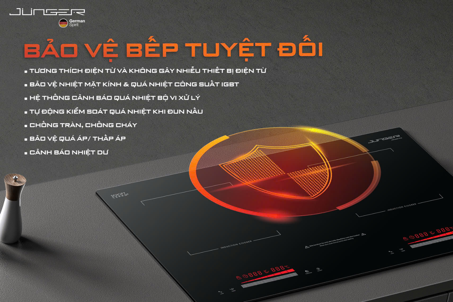 Tiện ích an toàn – Bảo vệ tuyệt đối cho gia đình