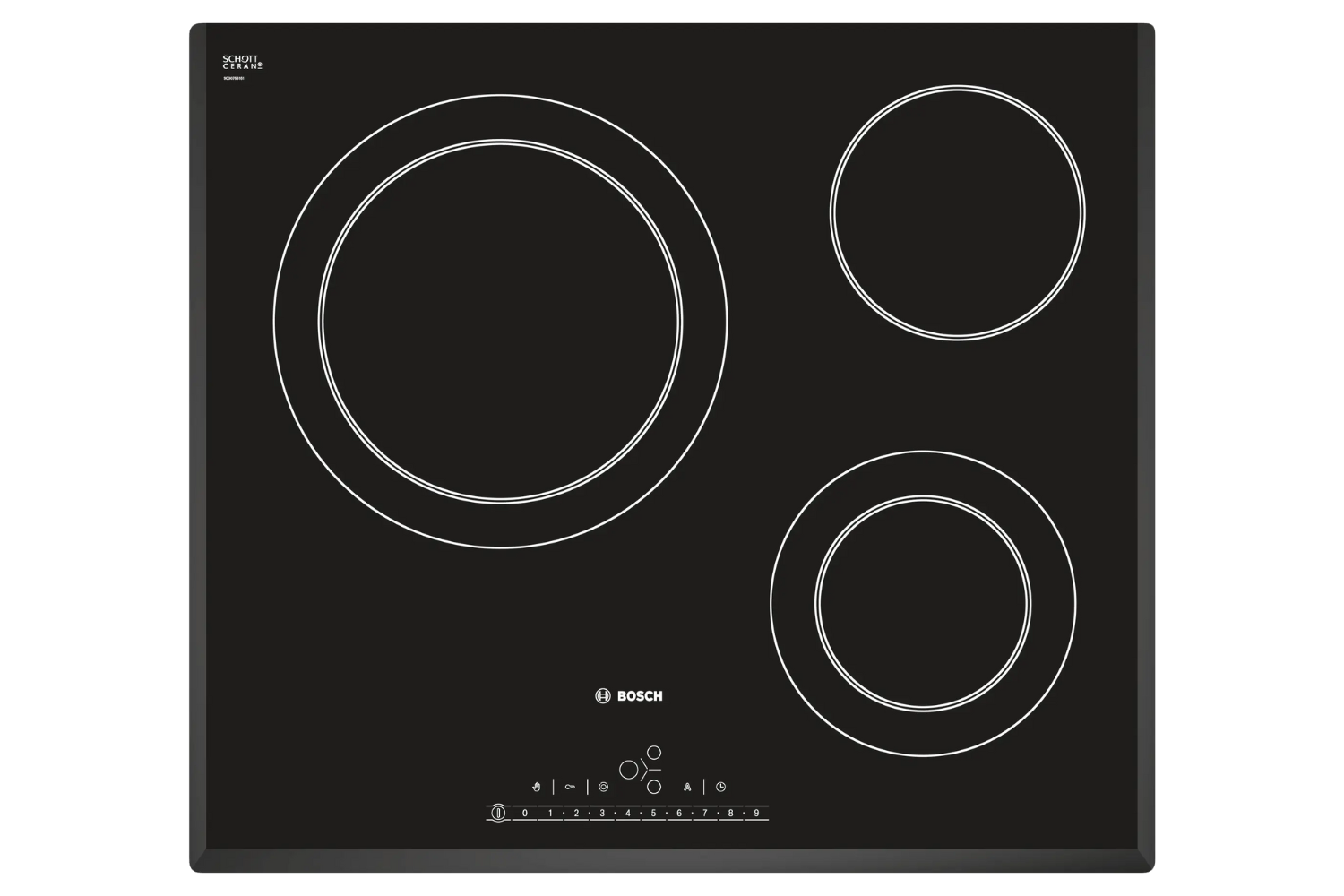Bếp được trang bị 3 vùng nấu độc lập, bố trí&nbsp;khoa học mang lại sự linh hoạt tối đa