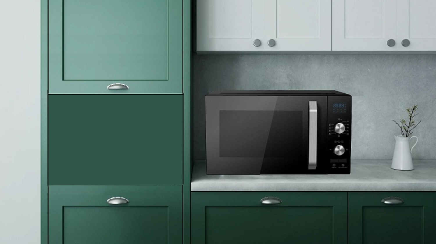 Lò vi sóng Hafele HW-F23B mang đến một giải pháp 2-trong-1 kết hợp hoàn hảo giữa vi sóng và nướng